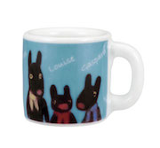 リサとガスパール ミニチュア食器 家族といっしょ