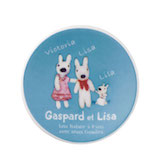 リサとガスパール ミニチュア食器 家族といっしょ