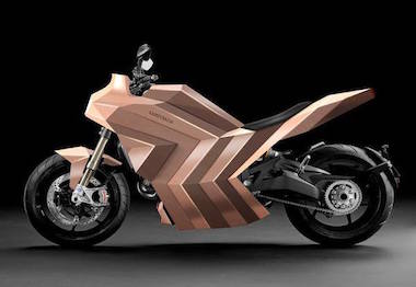 銅 バイク アート 海外