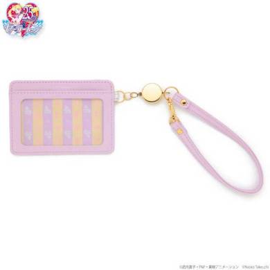  『うさぎのお布団柄リール付きパスケース』裏側写真