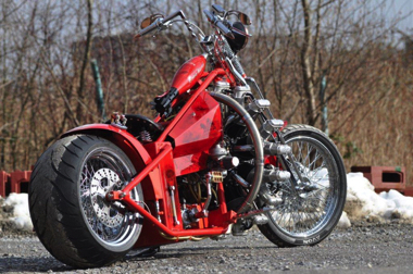 レッドバロン バイク 星型9気筒エンジン