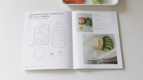 レシピ本見開き