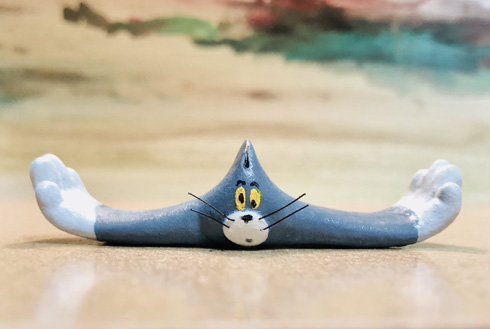 トムとジェリー トム 造形 紙粘土 作る