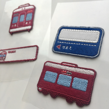 阪急電車 ワッペンシール