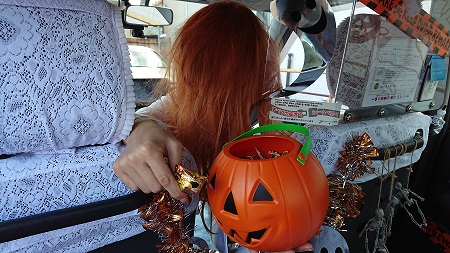 霊感タクシー ハロウィン 第2弾 大阪 飴ちゃん