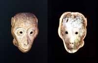 もののけ姫　面　仮面　土面　レビュー　考察　山犬　サン　土面　縄文