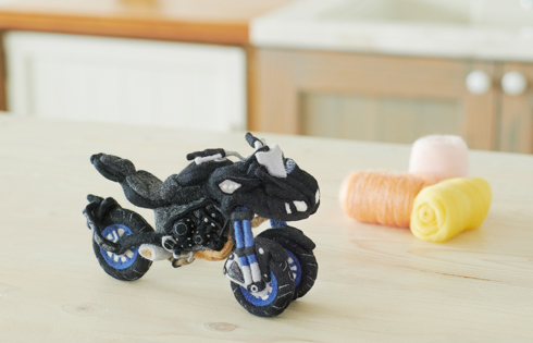 ヤマハ発動機 yamaha あみぐるみ 羊毛フェルト