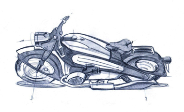 ノスタルジア バイク BMW R7 再現 幻の試作車