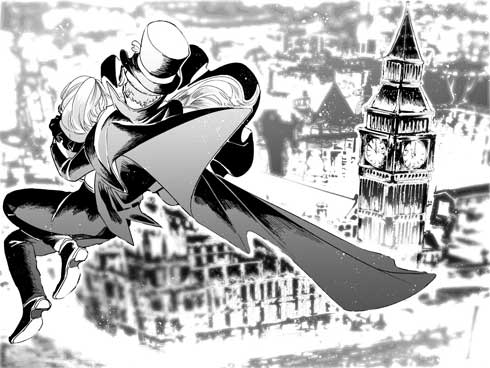 創作漫画 LUNA 怪盗 ルナ マスク 娘 女の子 月 おばあちゃん 思い出