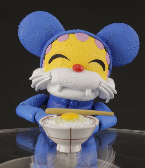 おね゛いさん！」 ニャンちゅうの可動フィギュア登場だお゛ぉ゛
