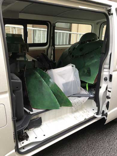 ビグ・ザム コスプレ 段ボール 文化祭 かまた祭 完成 三連覇