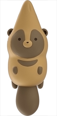 タヌキとキツネケーブルマスコット