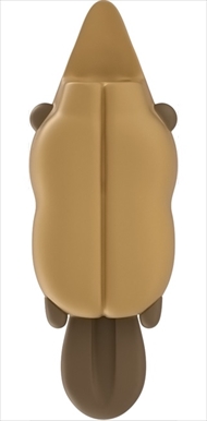 タヌキとキツネケーブルマスコット