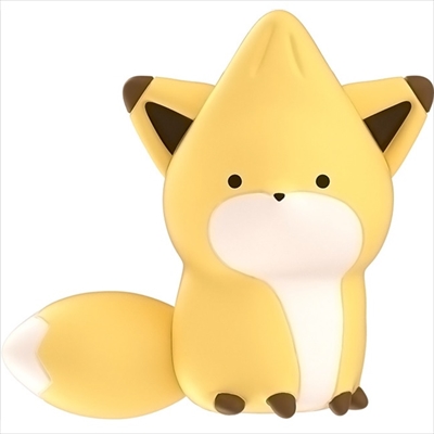 タヌキとキツネケーブルマスコット