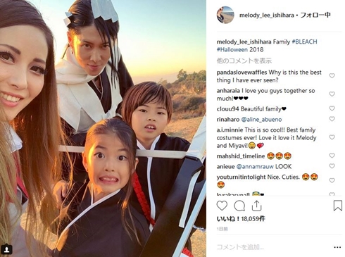 雅 bleach MIYAVI 娘 melody 尸魂界 ハロウィーン 黒崎一護 朽木白哉 朽木ルキア