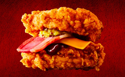 ケンタッキーフライドチキン 中二病 チキンフィレダブル