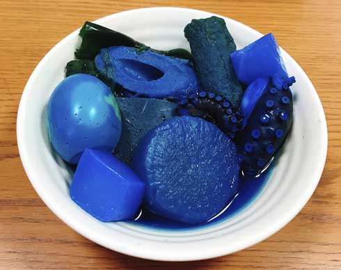 青い おでん 見た目 タコ クトゥルフ
