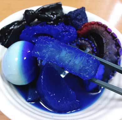 青い おでん 見た目 タコ クトゥルフ