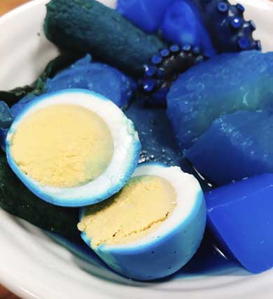 青い おでん 見た目 タコ クトゥルフ