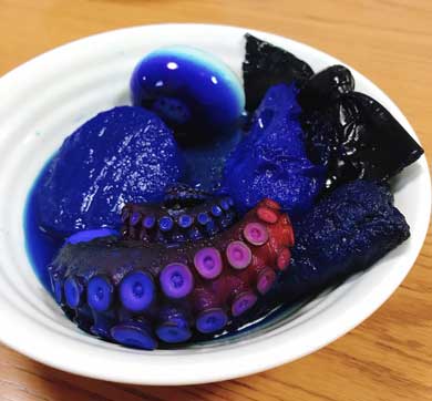 青い おでん 見た目 タコ クトゥルフ