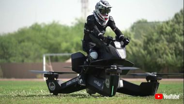 空飛ぶバイク ドバイ S3 Hoversurf