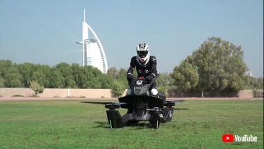 空飛ぶバイク ドバイ S3 Hoversurf