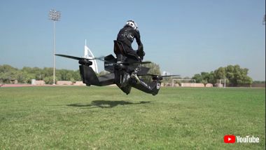 空飛ぶバイク ドバイ S3 Hoversurf