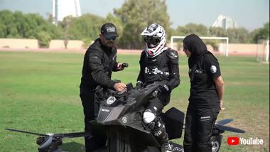 空飛ぶバイク ドバイ S3 Hoversurf