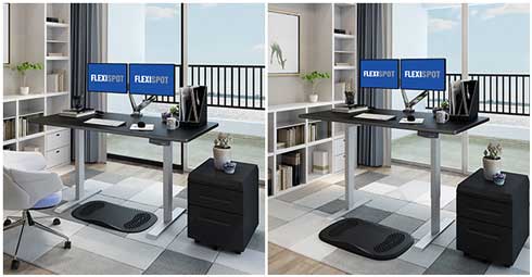 FlexiSpot 電動式昇降 デスク 高さ調整 クラウドファンディング Makuake