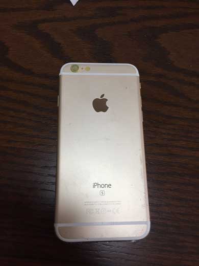 iPhone 背面 ピッカピカ 磨いて 鏡面 研磨