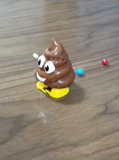 歩きながら ラムネ 撒き散らかす ウンコ おもちゃ シュール PLAZA