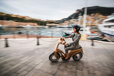 UJET 折りたたみ式 電動スクーター バイク