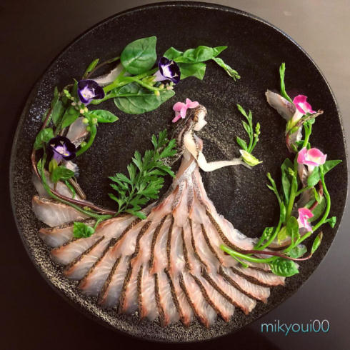 おさしみ XEX ATAGO GREEN HILLS 【和食 刺身御膳】刺身盛り合わせ＋