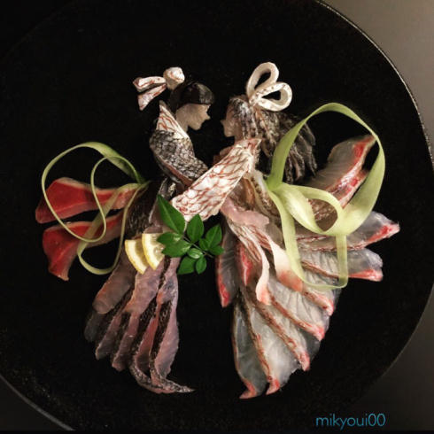 お刺身アート09