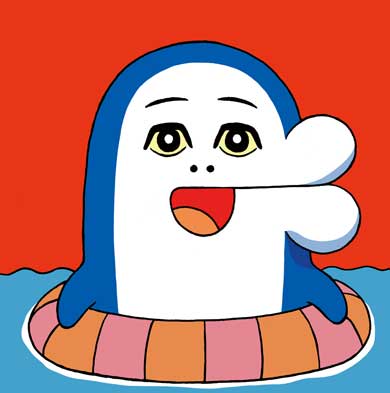 イルカのイルカくん『プカプカプカプ』絵画 イルカのイルカくん『プカプカプカプ』絵画 - メルカリ