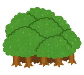 緑はもう無いかもしれない 学校 課題 環境啓発ポスター ペン インク デザイン