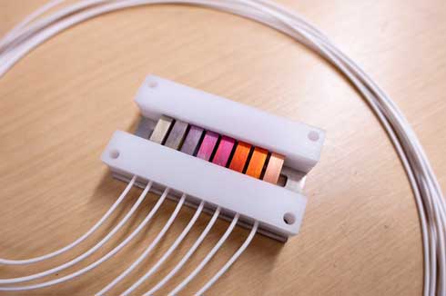 銅 焼く 酸化膜 色変化 美しい グラデーション 銀色