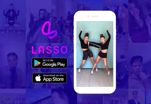 Lasso Facebook TikTok ショート動画配信 アプリ