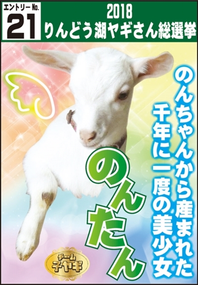 りんどう湖 ヤギさん総選挙