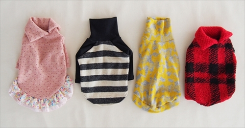 手作りわんこ服