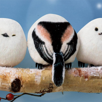 円満♡仲良しシマエナガ 円満♡仲良しシマエナガ