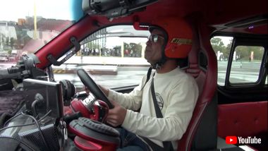 ビタボンハイエース GT-R のむけん D1 魔改造