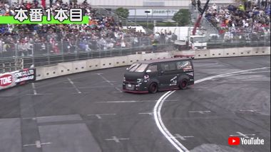 ビタボンハイエース GT-R のむけん D1 魔改造