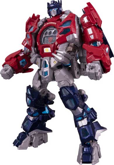 G-SHOCK トランスフォーマー コラボ 合体 マスターオプティマスプライム