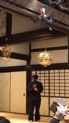 テクノ法要 ドローン仏様 ナムい 龍岸寺 朝倉行宣