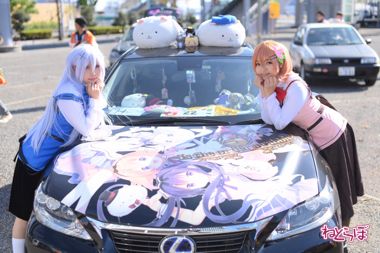 痛車 富士山 コスプレ 富士コス