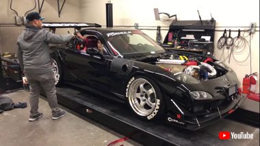 RX-7 950馬力 魔改造 カスタム アフターファイア FD3S