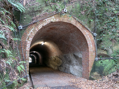 横須賀　トンネルカード　トンネル　平沼義之　隧道　めぐり　旅　観音崎　28サンチ砲台