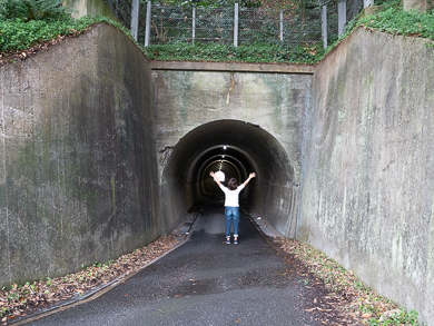 横須賀　トンネルカード　トンネル　平沼義之　隧道　めぐり　旅　千駄隧道