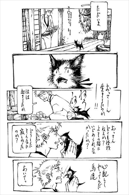猫と松